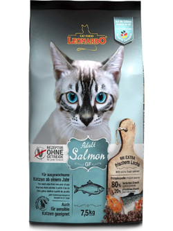Leonardo Adult Grain Free with Salmon 7.5kg