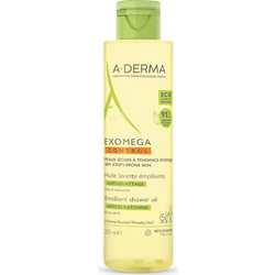 A-Derma Exomega Control Emollient Shower Oil 200ml
