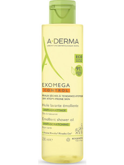 A-Derma Exomega Control Emollient Shower Oil 200ml