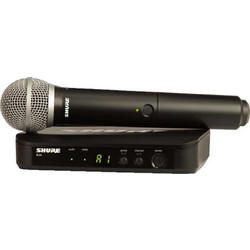 Shure BLX24-PG58 Σετ Μικρόφωνο Χειρός XLR / 6.35mm