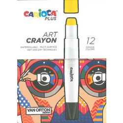 Carioca Van Orton Κηρομπογιές Σετ 12τμχ