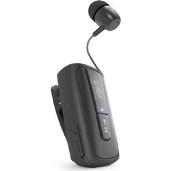 SBS Roller Clip Ακουστικό Bluetooth In Ear Πέτου Black