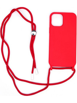 SPD Color Cord Back Cover Red (iPhone 14 Plus)