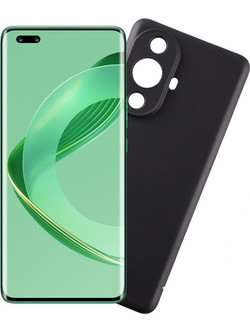 Volte-Tel Silicon TPU Camera Guard Back Cover Black (Huawei Nova 11 Pro 4G)