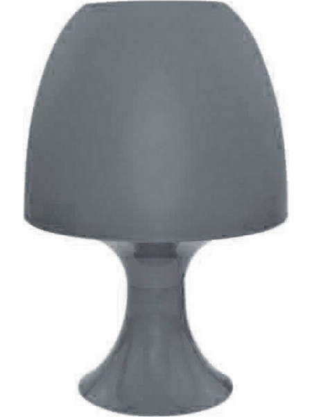 Aca 1024SDGY Πορτατίφ E14 Γκρι Φ16xΥ25.5cm