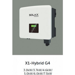 Solax SOLAX HYBRID INVERTER X1-HYBRID-5.0-D G4 5KW 1Φ 100.1.2.1