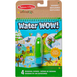 Melissa & Doug Water wow Βιβλίο ζωγραφικής με νερό Οι Εποχές 30820