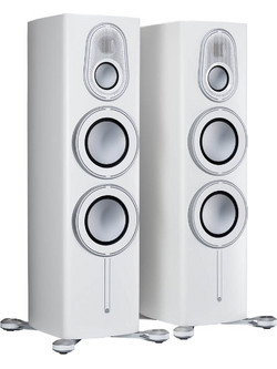 Monitor Audio Platinum 300 3G Ζεύγος Ηχείων Hi-Fi Δαπέδου 400W 3 Δρόμων Satin White