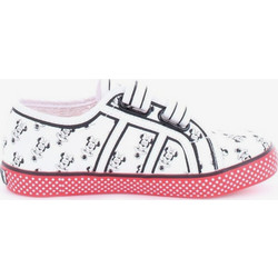 Superga 2750 Cartoon Παιδικά Sneakers Μαύρα Λευκά S00F8H0-907