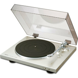 Denon DP-300F Πικάπ με Προενίσχυση Silver