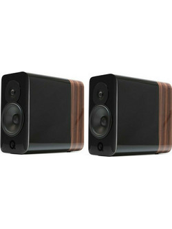 Q Acoustics Concept 300 Ζεύγος Ηχείων Hi-Fi Βιβλιοθήκης 200W 2 Δρόμων Black Rosewood