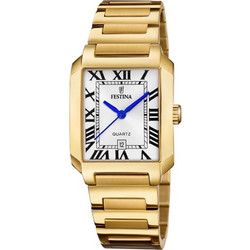 Festina Γυναικείο Ρολόι με Χρυσό Μεταλλικό Μπρασελέ F20680/1