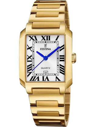 Festina Γυναικείο Ρολόι με Χρυσό Μεταλλικό Μπρασελέ F20680/1