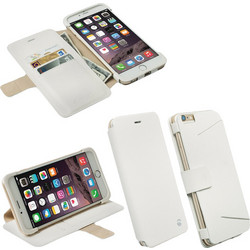 KRUSELL MALMO ΘΗΚΗ IPHONE 6S PLUS/6 PLUS 5.5in LEATHER FLIPCOVER STAND WHITE