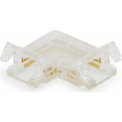Μούφα γωνιακή για ταινίες led smd μονόχρωμη 10mm - 30-3300