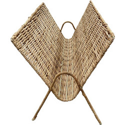 Zaros Θήκη Για Περιοδικά Ρατάν Natural 24x47x30 Εκ. VT175