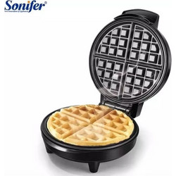 Sonifer SF-6084 Βαφλιέρα Στρογγυλή 4 Θέσεων 1000W