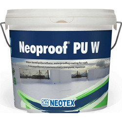 Neotex Neoproof PU W Επαλειφόμενο Πολυουρεθανικό Στεγανωτικό Ταράτσας Λευκό 4kg