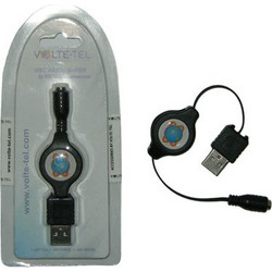 USB-A UNIVERSAL ADAPTOR ΠΤΥΣΣΟΜΕΝΟΣ VOLTE-TEL VUA3 2100mA