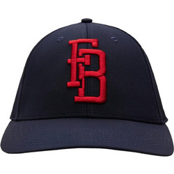 Funky Buddha Ανδρικό Καπέλο Jockey Υφασμάτινο Navy Μπλε FBM009-074-10