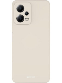 Spacecase Silicone Case - Θήκη Σιλικόνης Xiaomi Redmi Note 12 5G / Poco X5 - Bone (5905123475320)