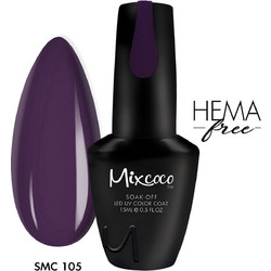 Mixcoco SMC 105 Ημιμόνιμο Βερνίκι Νυχιών 15ml