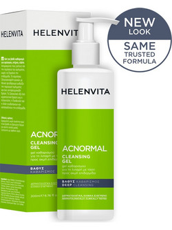 Helenvita ACNormal Cleansing Ενυδατικό Gel Καθαρισμού Προσώπου για Ακμή 400ml
