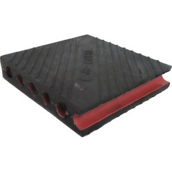 Αντικραδασμική βάση EP 12.5x12.5x2.5 VIBRO - Κόκκινο