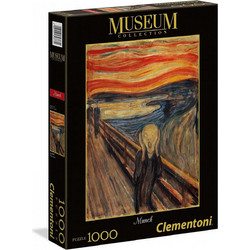 Puzzle Clementoni Museum Collection Munch Η Κραυγή 1000 Κομμάτια