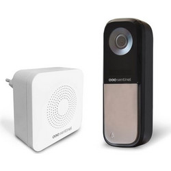 SCS Sentinel Μπουτονιέρα Με Κάμερα Full HD IP20 Και Ασύρματο Κουδούνι Wi-Fi 20.47.1046