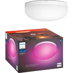 PHILIPS Hue White & Color Ambiance Flourish Φωτιστικό Οροφής Λευκό