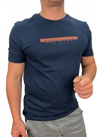 Side Effect R-S4242-XP-02 Ανδρικό T-Shirt σε Μπλε χρώμα