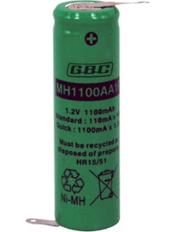 SKB MH1100AA1P - Επαναφορτιζόμενη Μπαταρία Λιθίου Ni-Mh Aa 1100mah