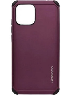 Motomo Tough Armor Back Cover Θήκη Πλαστική Ανθεκτική για iPhone 12/ 12 Pro Μπορντό