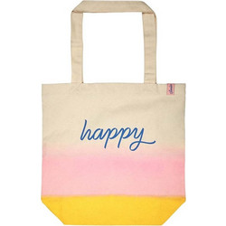 Τσάντα Shopper Υφασμάτινη Bio - Happy (M80367)