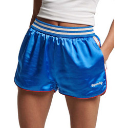 Superdry Suika Racer Αθλητικό Γυναικείο Σορτς Royal Blue W7110348A