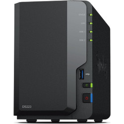 Synology DiskStation DS223 NAS Tower με 2 Θέσεις για SSD / HDD και Θύρα Ethernet