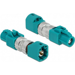 DeLOCK Datenadapter HSD Z (W) bis HSD Z (M) RAL 5021 Wasserblau