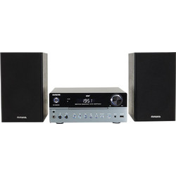 Aiwa MSBTU-700 Ηχοσύστημα Hi-Fi 2.0 50W Silver