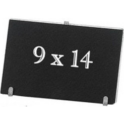 Μαύρη ματ κάρτα 9x14cm χωρίς Stand σε συσκευασία 24 τεμαχίων