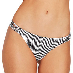 Volcom Stripe Away Bikini Bottom O2212008-WHT