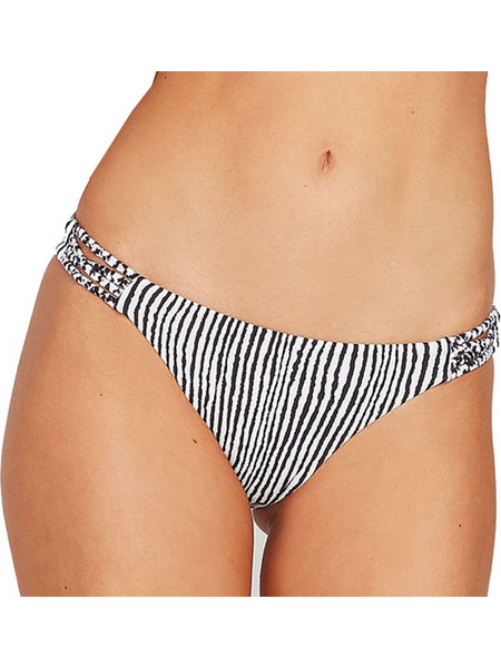 Volcom Stripe Away Bikini Bottom O2212008-WHT