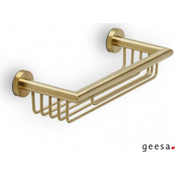 ΣΠΟΓΓΟΘΗΚΗ ΜΠΑΝΙΟΥ GOLD BRUSHED GEESA NEMOX