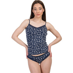 Σετ εσωρούχων NAMALDI 2200 NAVY FLOWERS 9 - Μπλε Σκούρο