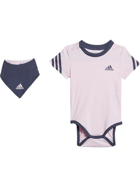 Adidas Φορμάκι Κοντομάνικο για Κορίτσι Ροζ HM6593