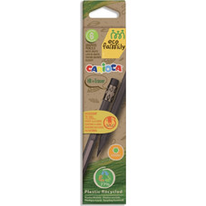 Carioca Eco Family Μολύβια με Γόμα Γκρι Σετ 6 (10343091)