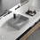 Inter Ceramic Επικαθήμενος Νιπτήρας Μπάνιου Πορσελάνης 50x42x13cm Γκρι 5042MG