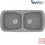 Sanitec Classic 319 Επικαθήμενος Νεροχύτης Γρανίτη Ματ Granite Grey 93x51cm