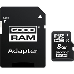 GoodRam M40A microSDHC 8GB Class 4 UHS-I + Adapter