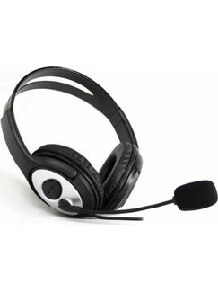 CoolBox COO-AUM-01 Over Ear Ακουστικά Υπολογιστή με Μικρόφωνο & 3.5mm Jack